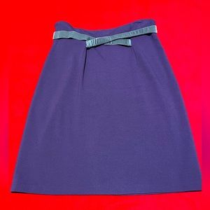 Anthropologie Girls from Savoy Purple Pencil Skirt 10